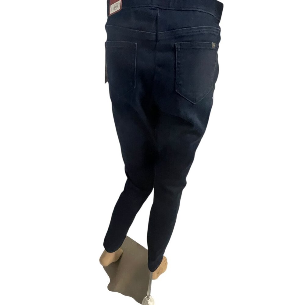 NWT Jennifer Lopez Size 10 Sculpt Super Skinny Jeans Stretch Dark Wash Blue - Picture 3 of 11